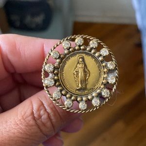 Beautiful Virgin Mary Ring